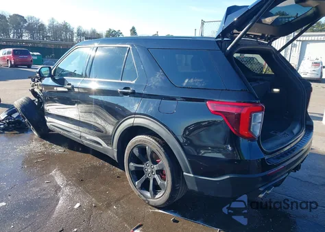 2022 Ford Explorer St из США, поврежденный, VIN 1FM5K8GC4NGA82467